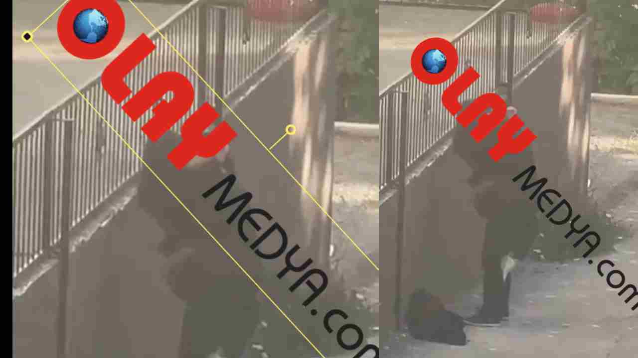 Gaziantep’te Lise Önünde Şok Olay! İzleyin!