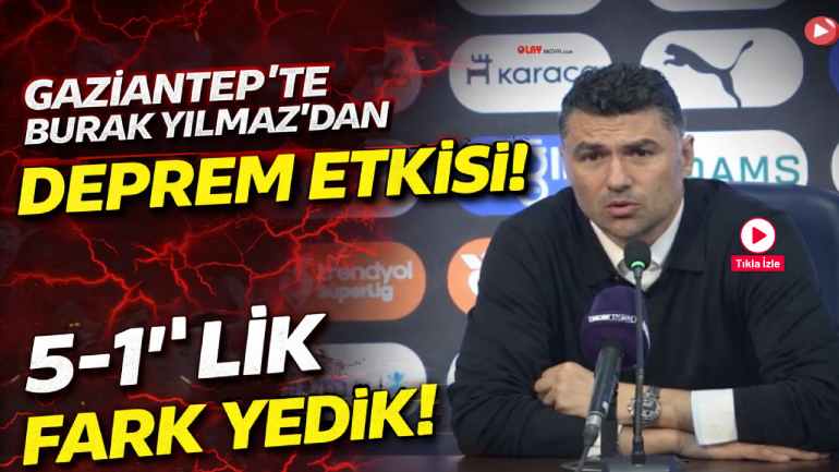 Burak Yılmaz’dan Mağlubiyet Sonrası Çarpıcı Açıklamalar