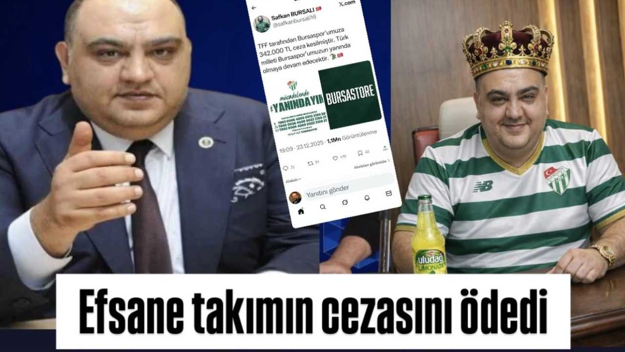 Gaziantep Vekilinden Bursaspor’a Destek Yağmuru! Gaziantep Vekilinden Bursaspor’a Destek Yağmuru!
