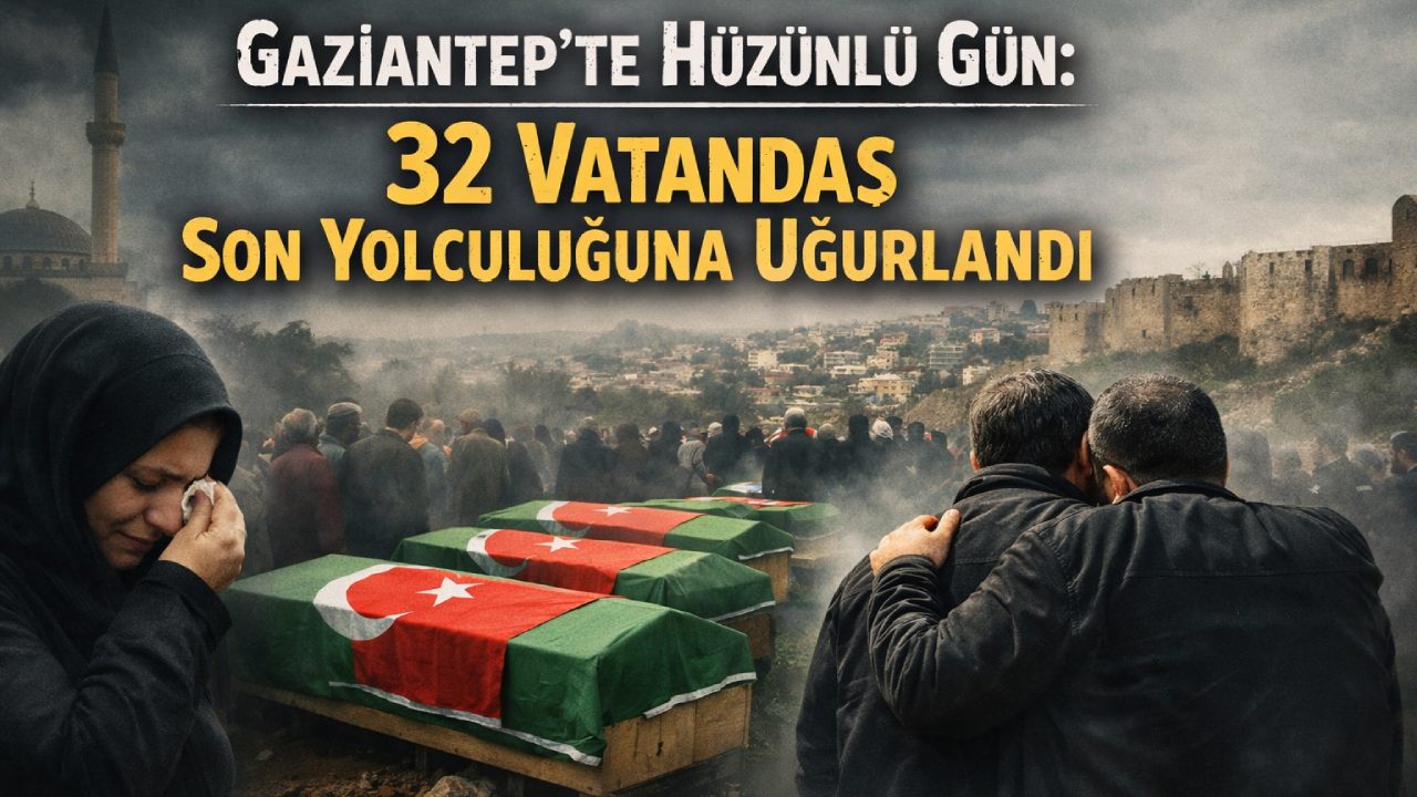 Gaziantep’te 32 Vatandaş Hayatını Kaybetti!