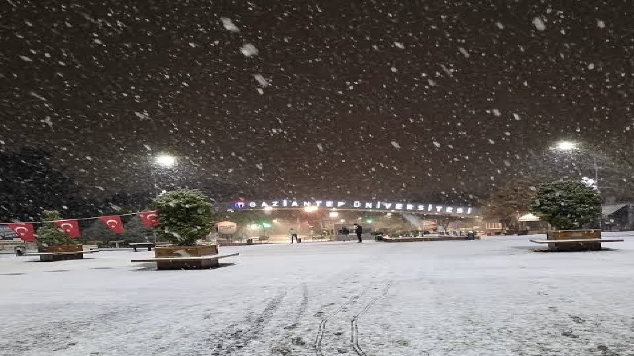 Gaziantep’te buzlanma riski, tatil bekleniyor!