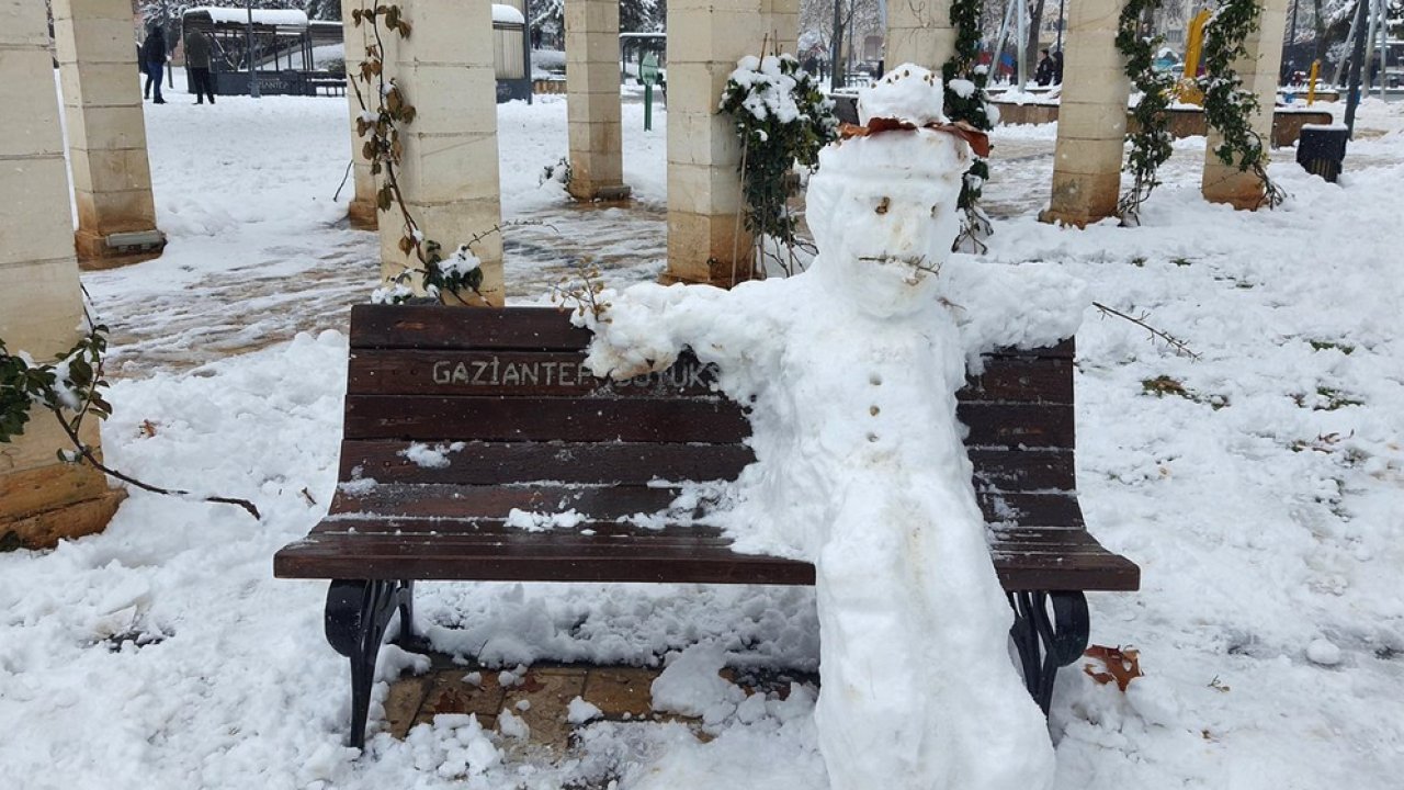 Gaziantep’te Okul Tatili ve Kar Uyarısı!