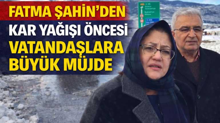 Gaziantep’te Kar Yağışı İçin Acil Ulaşım Uyarısı!