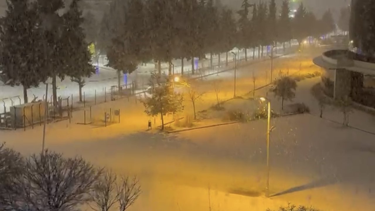 Gaziantep’te beklenen yoğun kar yağışı uyarısı!