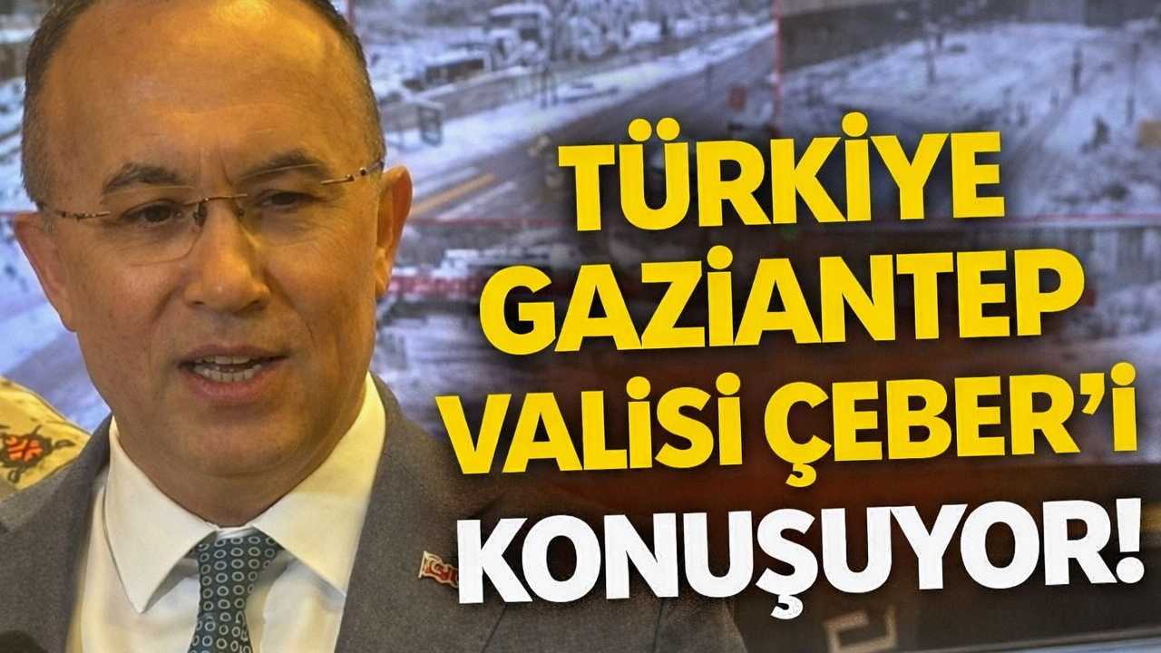 Gaziantep’te Öğrencilerden Valiye Kar Tatili Talebi