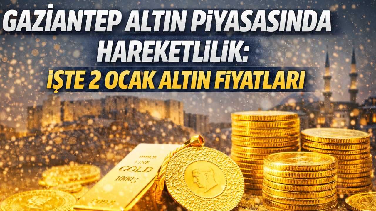 Gaziantep’te Altın Fiyatları Yükselişte, Sene Başladı! Gaziantep’te Altın Fiyatları Yükselişte, Sene Başladı!