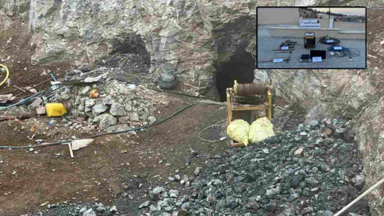 Gaziantep’te Kaçak Maden Operasyonu: İki Gözaltı