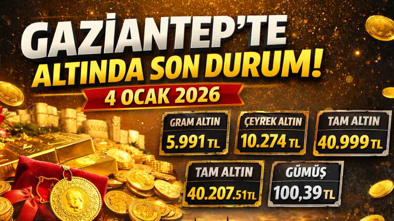 Gaziantep’te Altın Fiyatları Yeniden Artışta!