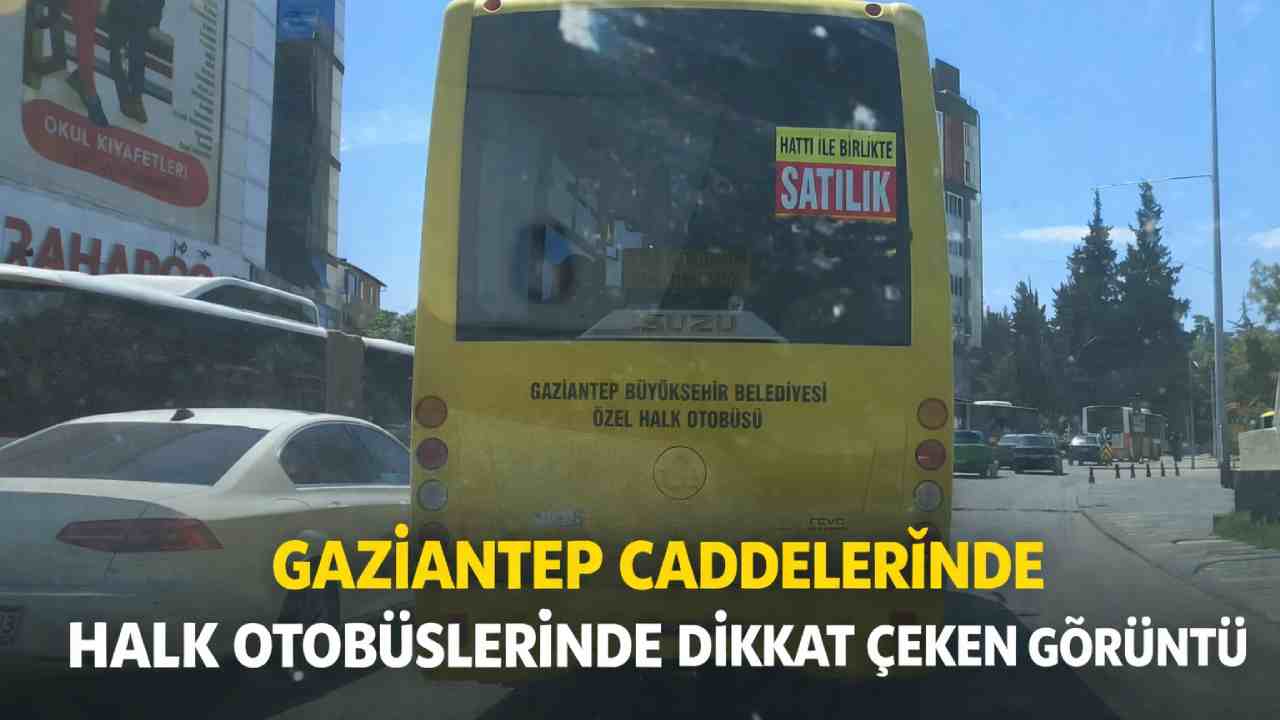 Gaziantep’te Otobüsler Satılığa Çıktı!