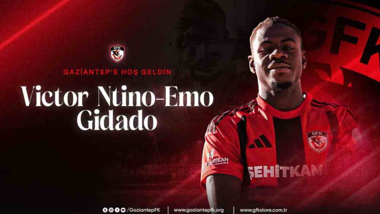 Gaziantep FK, Nijeryalı Yıldız Gidado’yu Kadrosuna Kattı!