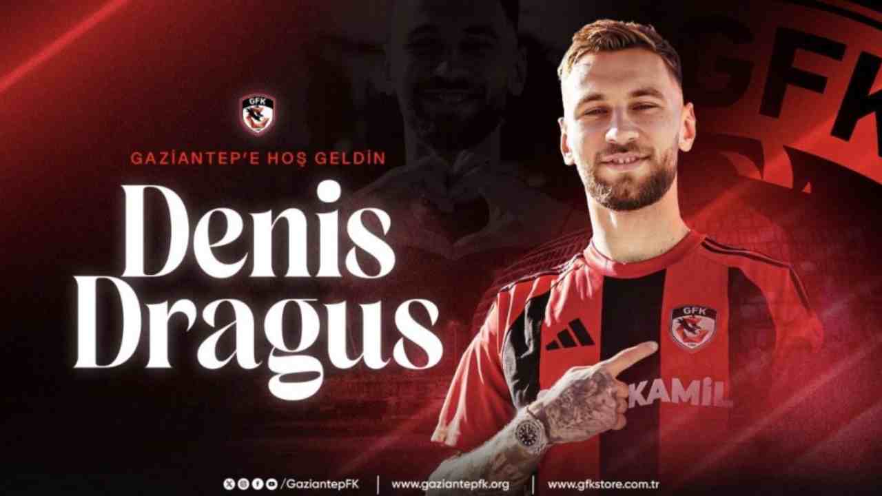 Gaziantep FK, Denis Draguş’u tekrar kadrosuna kattı!