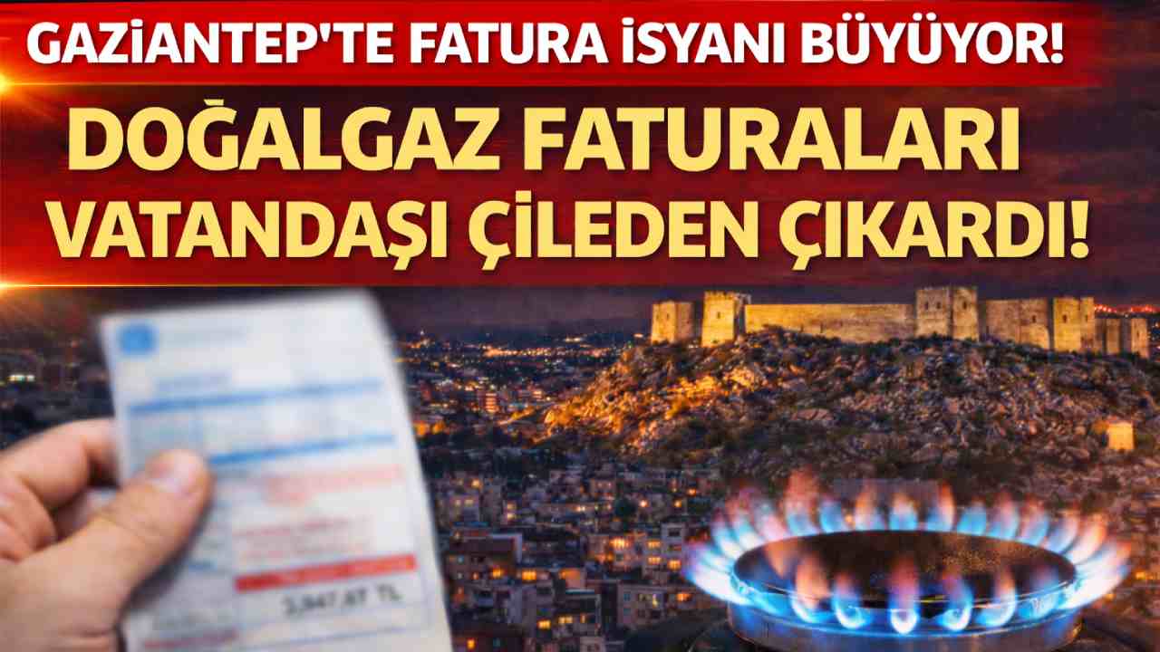 Gaziantep’te Faturalarda Şok Artış, Vatandaş Tepkili!