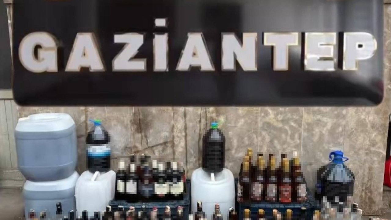 Gaziantep’te Kaçak Alkol Operasyonu: İki Gözaltı Gaziantep’te Kaçak Alkol Operasyonu: İki Gözaltı
