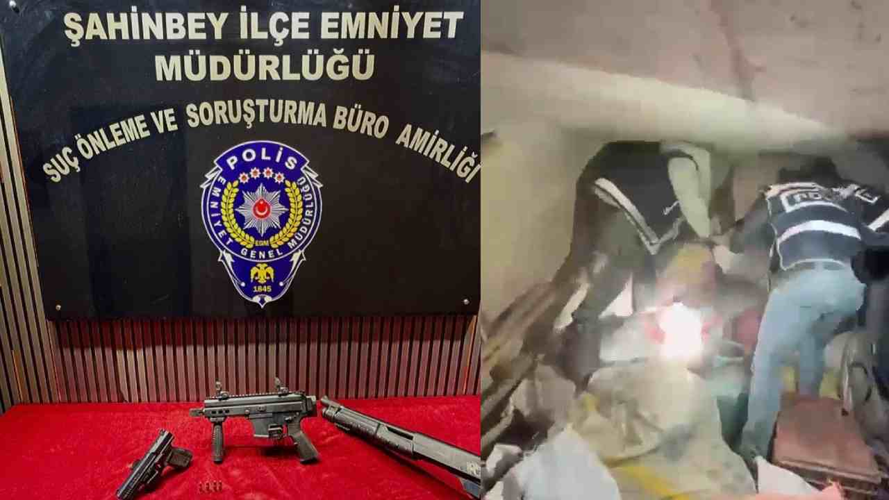 Gaziantep’te Operasyonda Silahlar Ele Geçirildi! Gaziantep’te Operasyonda Silahlar Ele Geçirildi!