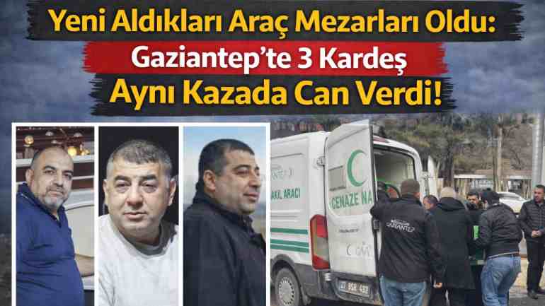 Yeni araba sevinci, feci kaza ile sona erdi.