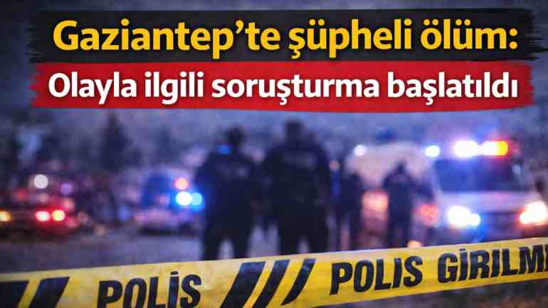 Gaziantep’te Ağaca Asılı Ceset Bulundu!
