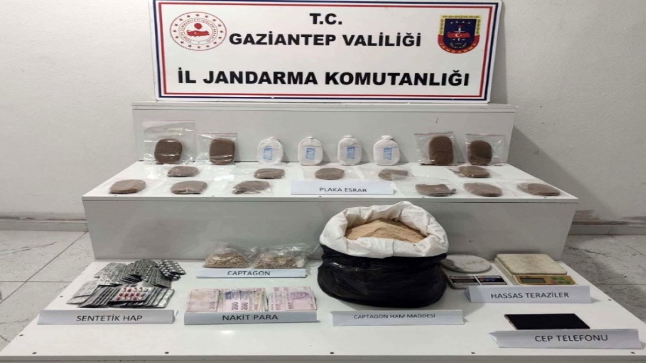 Gaziantep’te Uyuşturucu Operasyonu: İki Şahıs Tutuklandı!