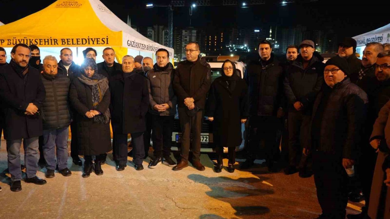Gaziantep’te Deprem Şehitleri İçin Anma Töreni Düzenlendi