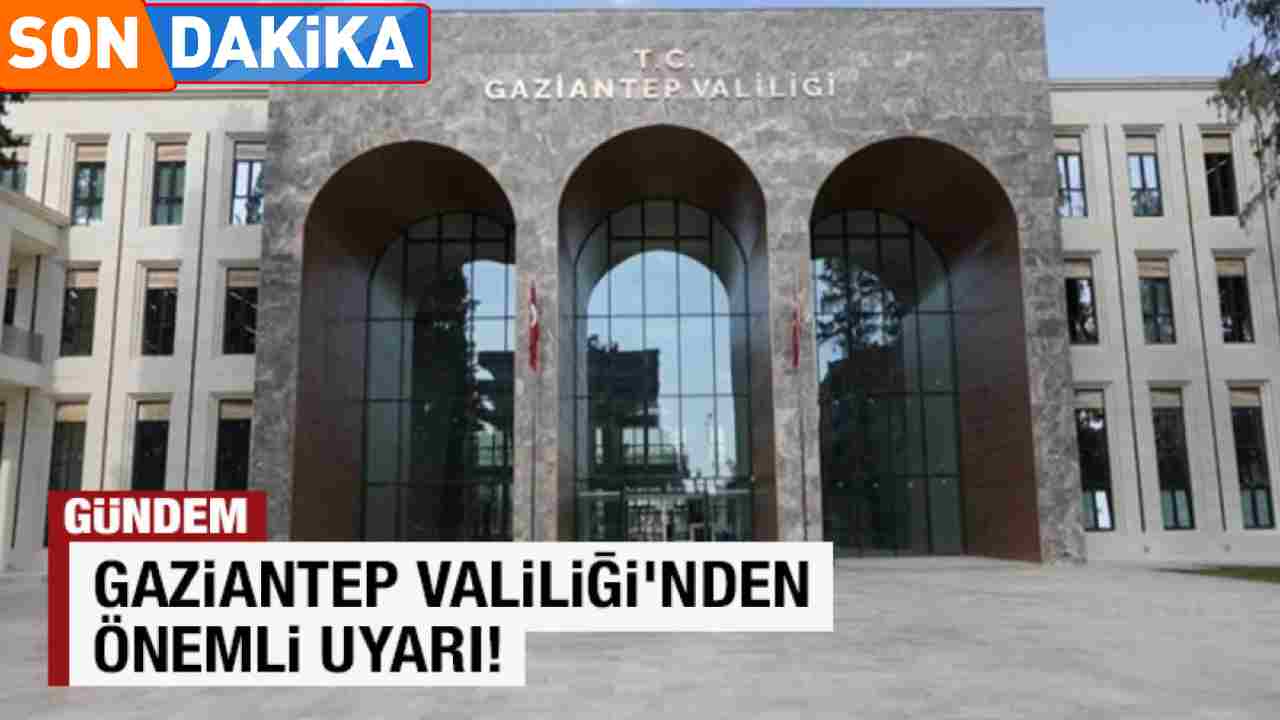 Valilikten Acil Uyarılar Geldi! Dikkat Edin!