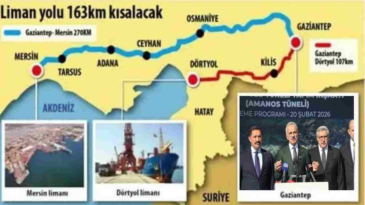 Gaziantep’e Liman Bağlantısı İçin Stratejik Proje Başladı