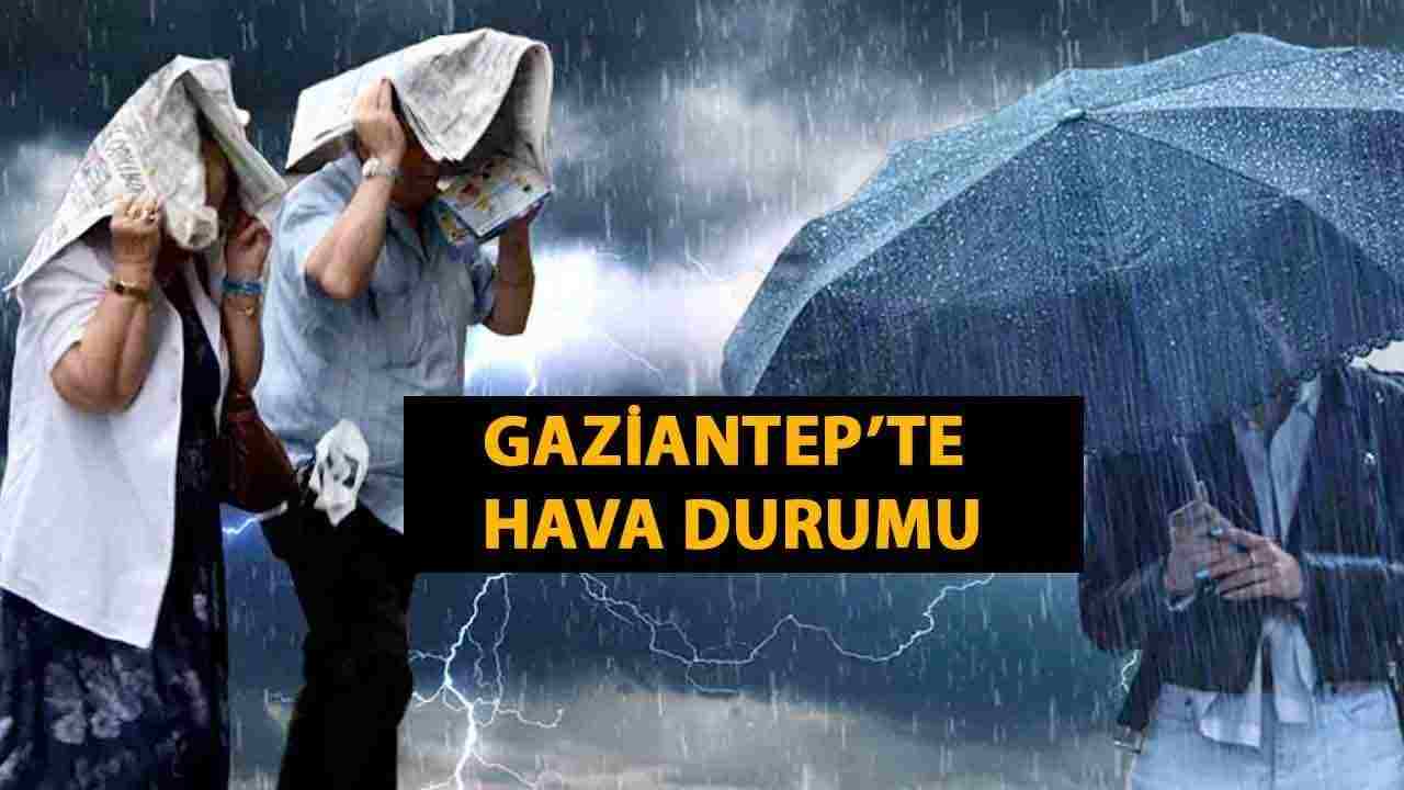 Gaziantep’te Hava: Sağanak Yağış ve Sıcaklık Düşüşü Gaziantep’te Hava: Sağanak Yağış ve Sıcaklık Düşüşü
