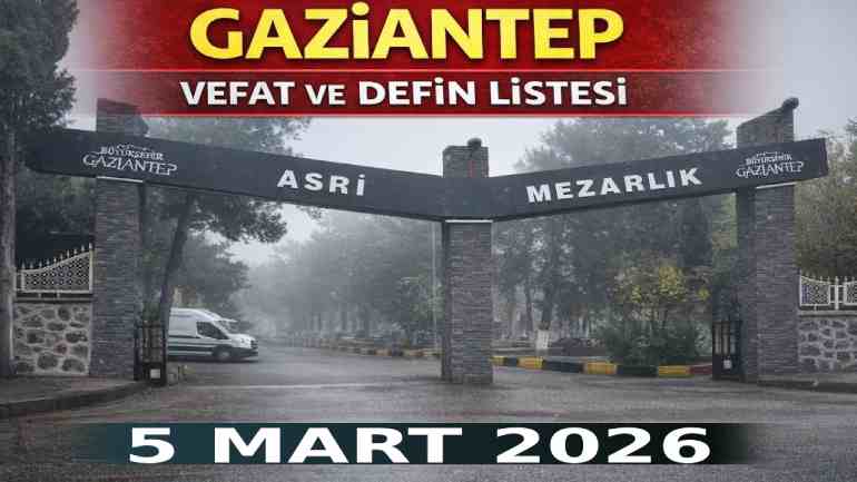 Gaziantep’te 32 Vatandaş Toprağa Verildi