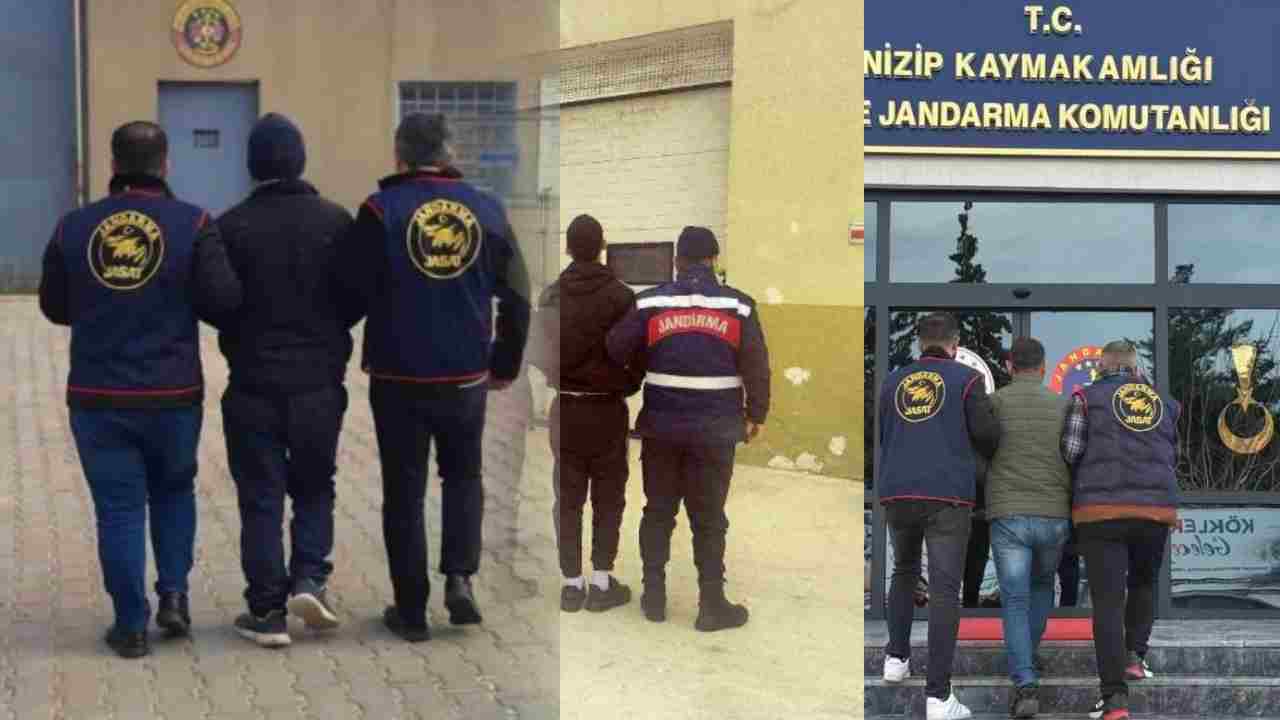 Gaziantep’te Firari Suçlular Operasyonla Yakalandı!