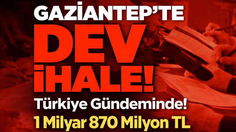 Gaziantep Kültür Merkezi İhalesine Yoğun İlgi!
