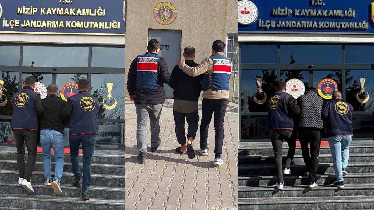 Gaziantep’te Üç Firari Hükümlü Jandarmayla Yakalandı!
