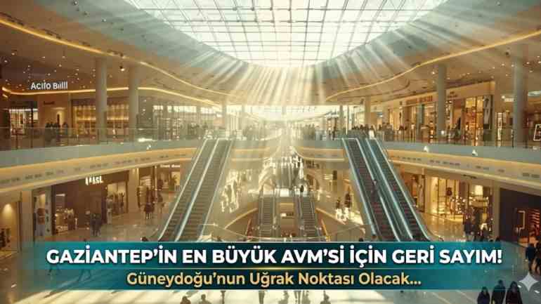 Gaziantep’in Yeni Sosyal Mıknatısı: İpekyol AVM Açılıyor!