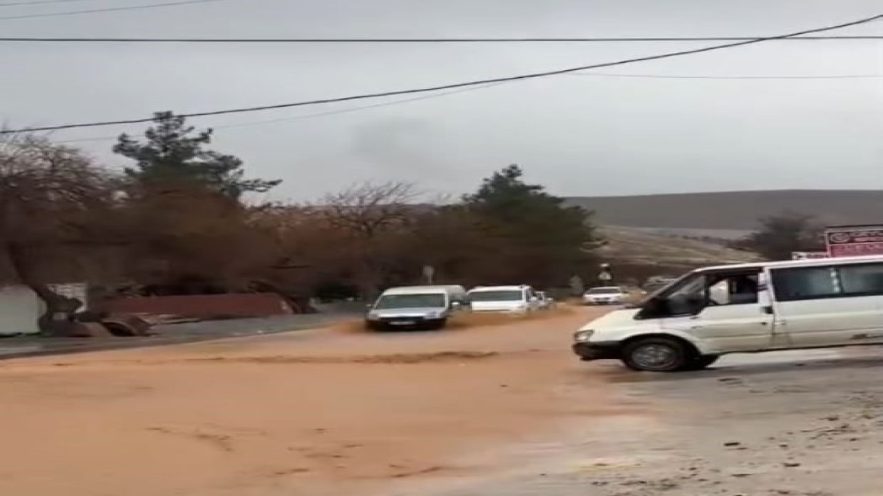 Gaziantep’te Yoğun Yağış Hayatı Olumsuz Etkiledi!
