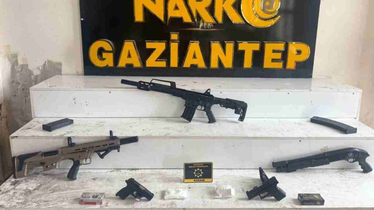 Gaziantep’te Uyuşturucu Operasyonu: 4 Şüpheli Tutuklandı