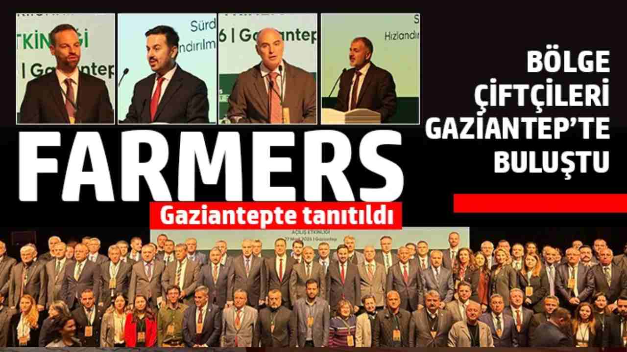 Sürdürülebilir Tarım Projesi Gaziantep’te Tanıtıldı!