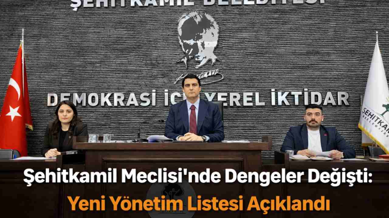 Şehitkamil’de Yönetimde Değişim: Yeni İsimler Belirlendi!