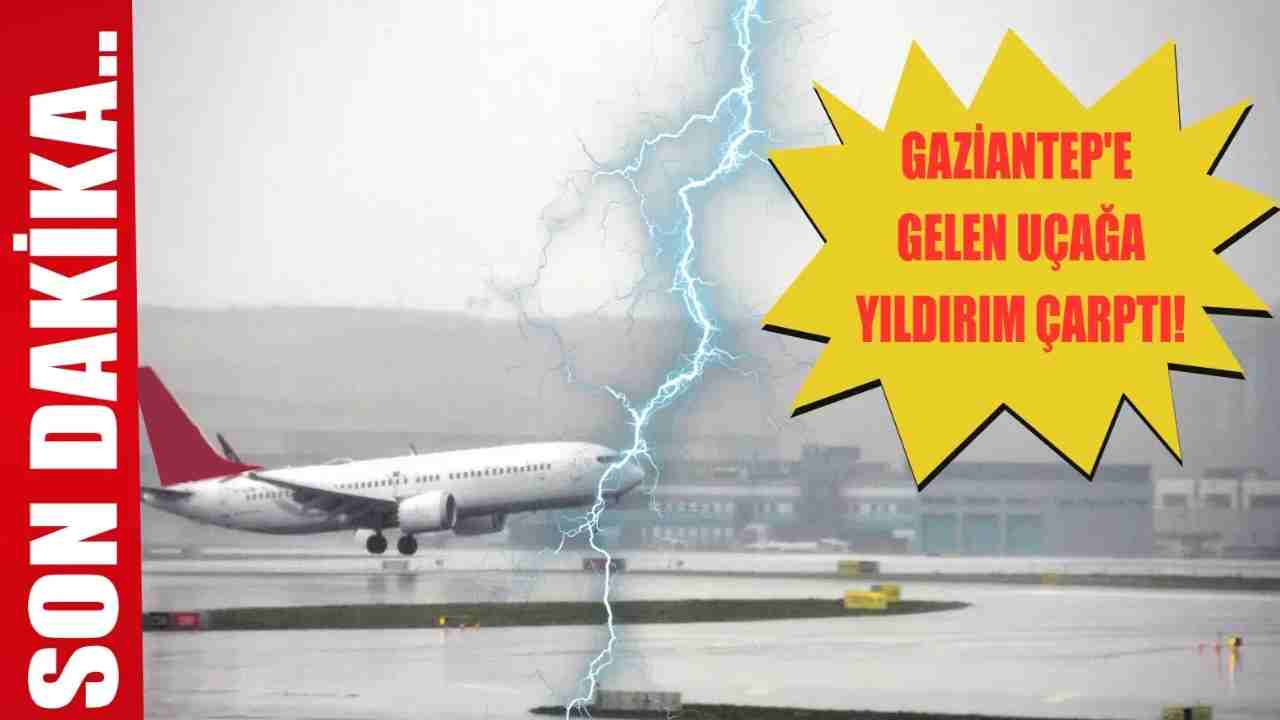 Yıldırım, Türk Hava Yolları uçağına isabet etti!