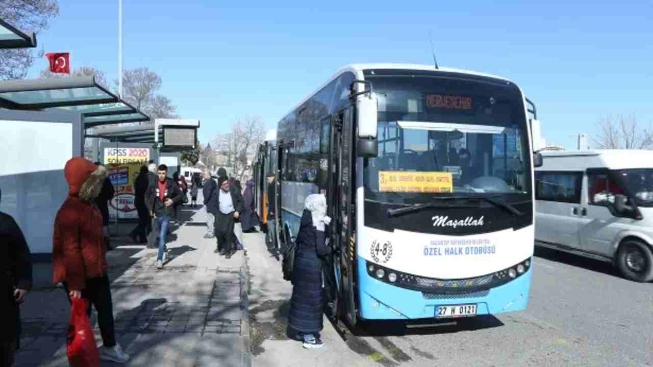 Gaziantep’te Halk Otobüsü İşletmecileri Krizde!