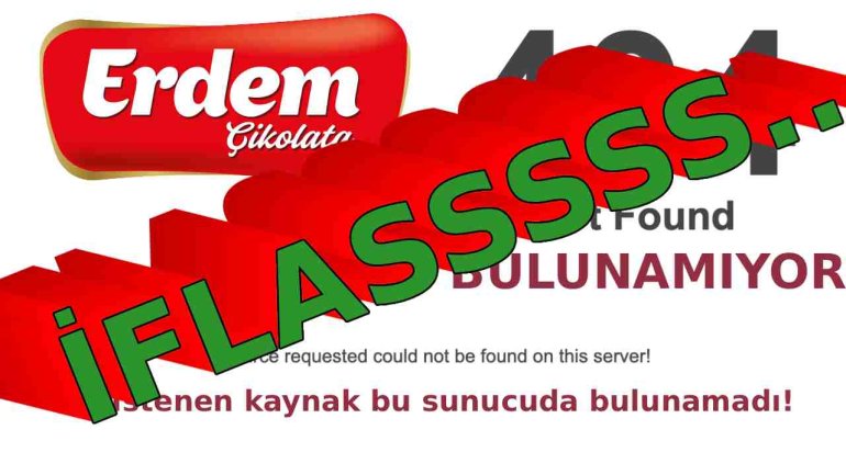 Erdem Çikolata’nın Konkordato Başvurusu Reddedildi!