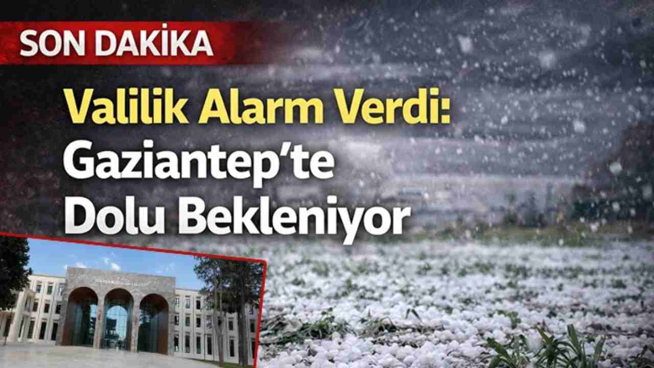 Gaziantep’te Şiddetli Yağış Uyarısı: Dikkat!