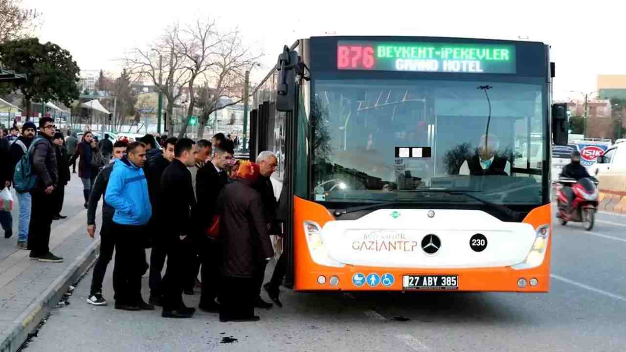 Gaziantep’te Toplu Taşıma Ücretlerine Büyük Zam Geliyor!