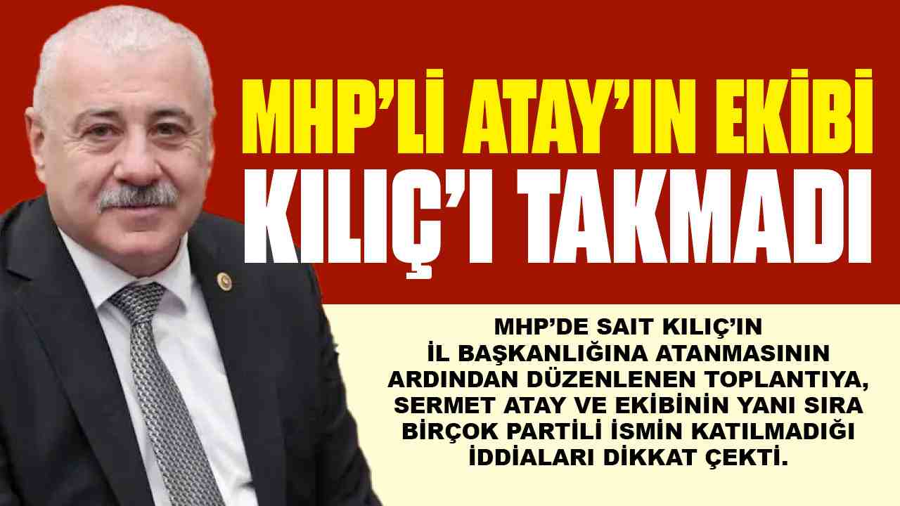 MHP’de Toplantıya Katılmayan İsimler Ortaya Çıktı! MHP’de Toplantıya Katılmayan İsimler Ortaya Çıktı!