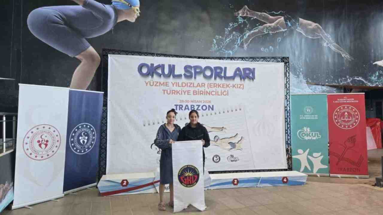 Gaziantep Koleji Yüzme Finallerinde Önemli Başarılar Elde Etti!