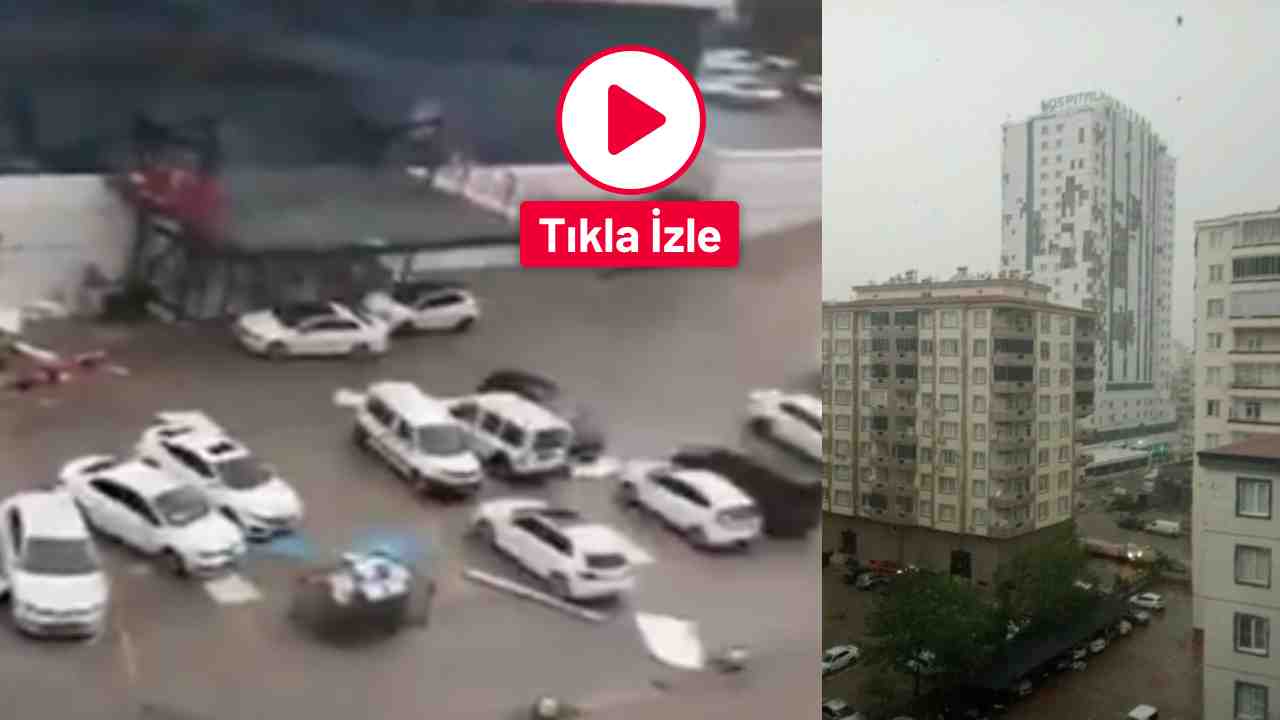 Gaziantep’te Fırtına: Hastane Cephe Kaplamaları Koparıldı!