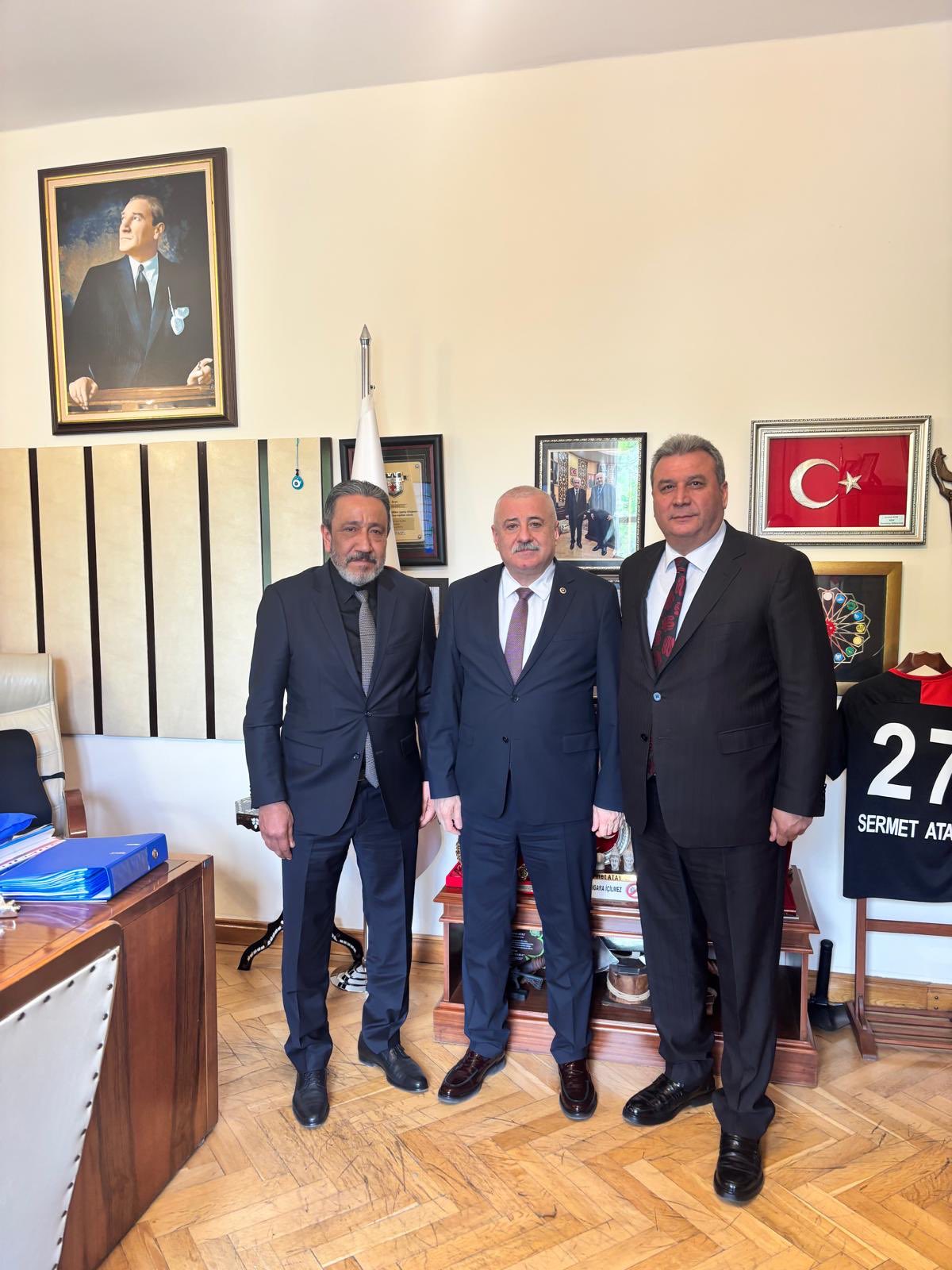 Sermet Atay TBMM’de Spor Temalı Ziyaret Gerçekleştirdi