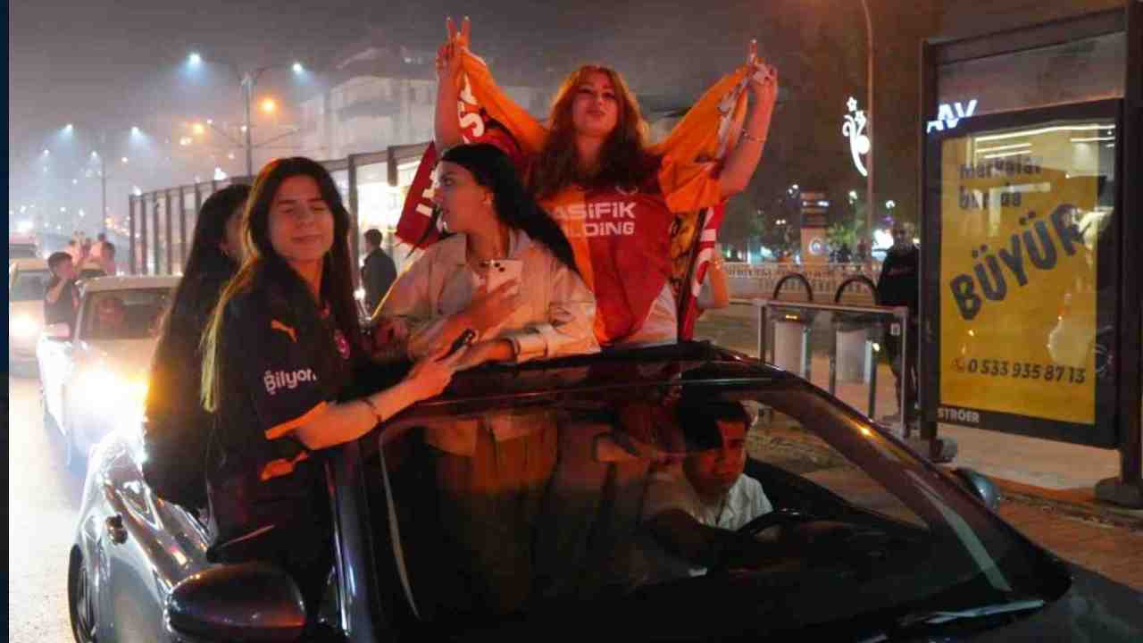 Gaziantep’te Galatasaray Şampiyonluğunu Coşkuyla Kutladı!
