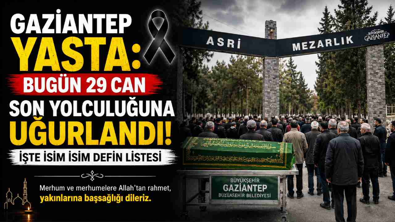 Gaziantep’te Defin Listesiyle Birçok Aile Üzgün