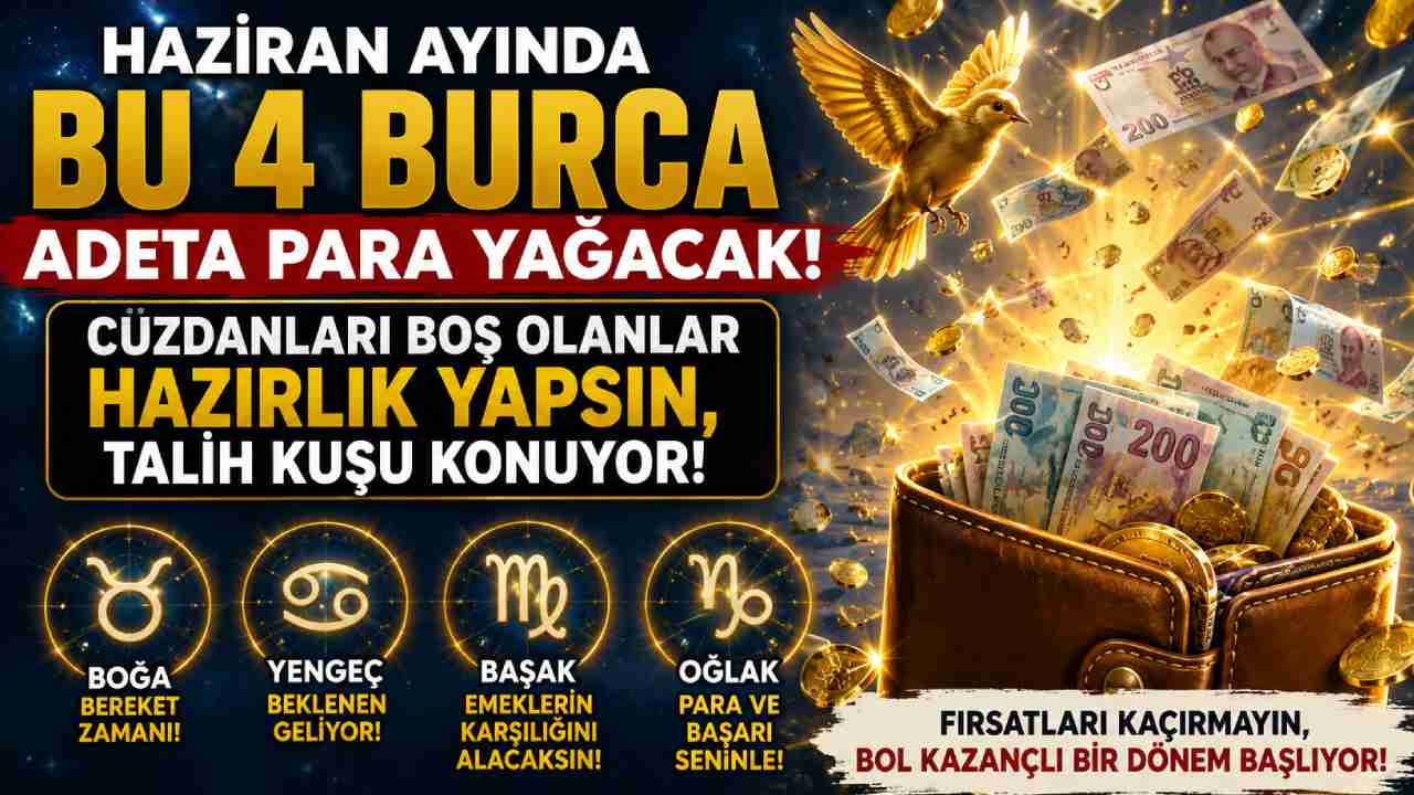 Haziran Ayında Burçları Bekleyen Finansal Şansı Kaçırmayın!