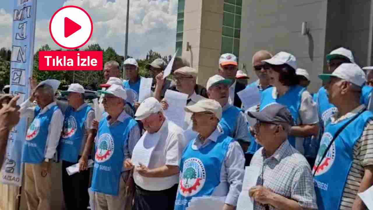 Gaziantep’te Emekliler Hakkını Arıyor: Adliyeye Akın!