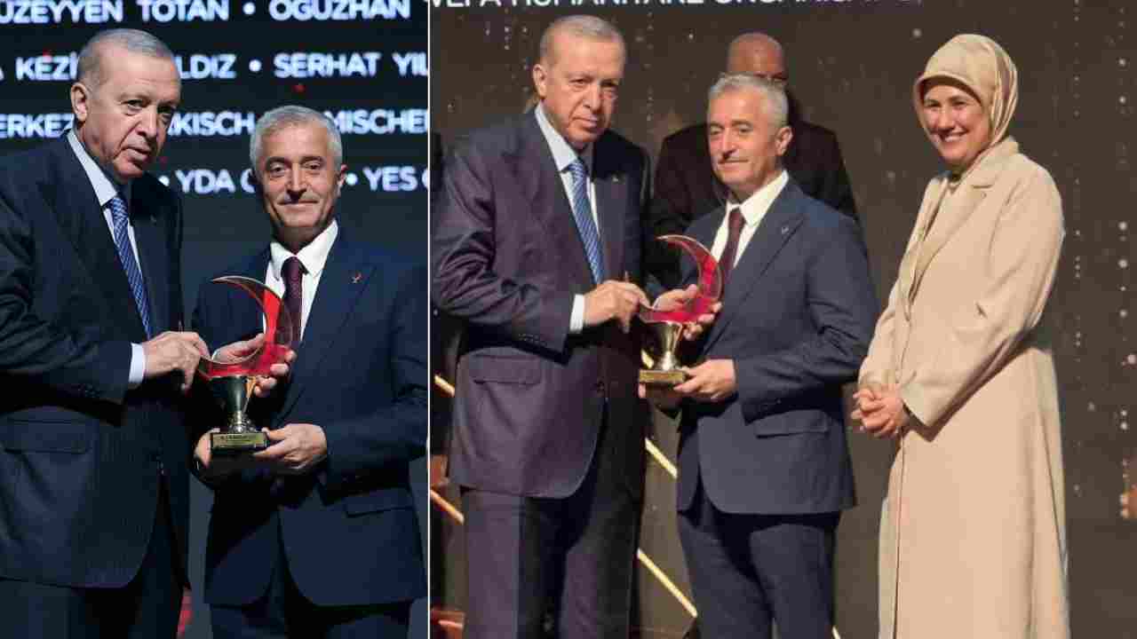 Başkan Tahmazoğlu’na Yılın Kurumsal Kan Bağışçısı Ödülü Başkan Tahmazoğlu’na Yılın Kurumsal Kan Bağışçısı Ödülü