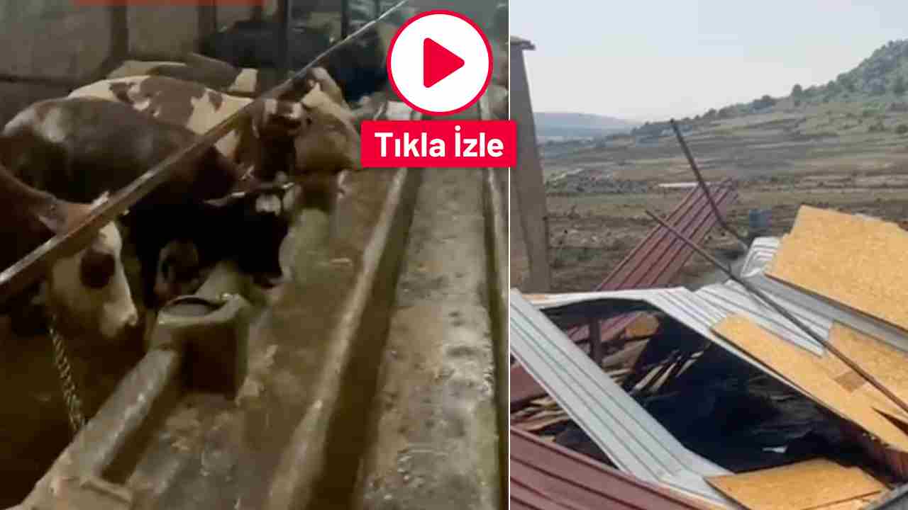 Gaziantep’te Süper Hücre Fırtınası Korku Saldı! Gaziantep’te Süper Hücre Fırtınası Korku Saldı!
