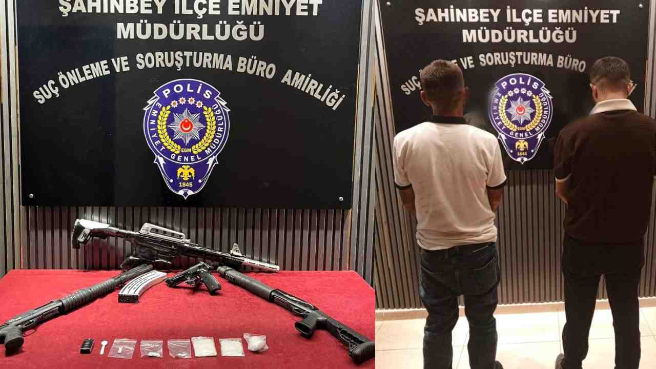 Gaziantep’te Ruhsatsız Silah Operasyonu: 2 Gözaltı Gaziantep’te Ruhsatsız Silah Operasyonu: 2 Gözaltı
